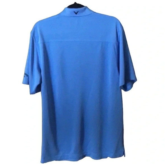 Callaway Blue Short Sleeve Golf Polo Shirt Men’s - Picture 2 of 4